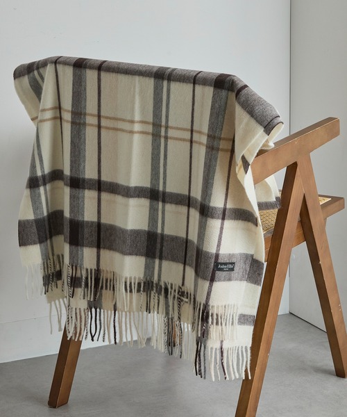 セール】【Joshua Ellis】Joshua Ellis 100％カシミヤ大判マフラー CPG