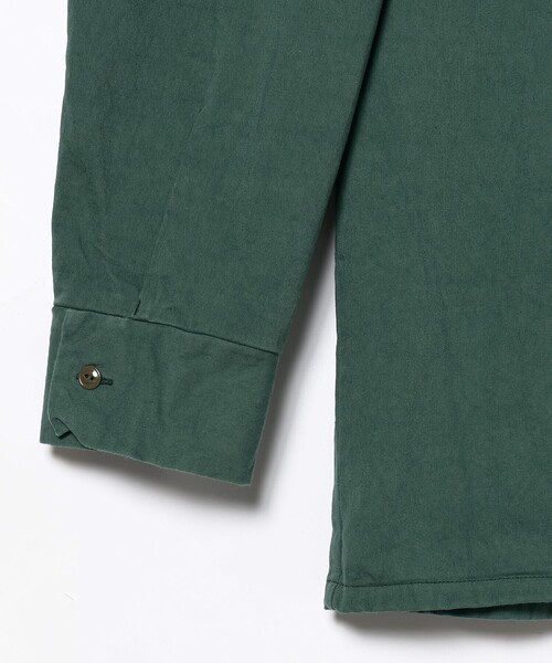 NECESSARY or UNNECESSARY（ネセサリーオアアンネセサリー）の「NECESSARY or UNNECESSARY / HARD SHIRTS ハードシャツ（シャツ/ブラウス・メンズ・グリーン・LARGE/MEDIUM）」の4枚目の写真