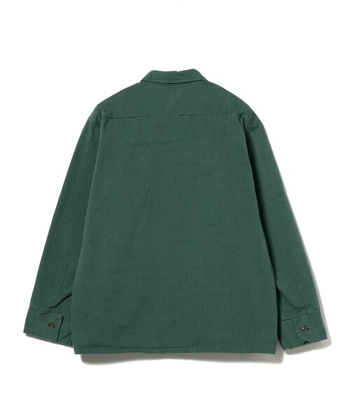 NECESSARY or UNNECESSARY（ネセサリーオアアンネセサリー）の「NECESSARY or UNNECESSARY / HARD SHIRTS ハードシャツ（シャツ/ブラウス・メンズ・グリーン・LARGE/MEDIUM）」の5枚目の写真