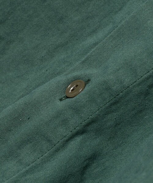 NECESSARY or UNNECESSARY（ネセサリーオアアンネセサリー）の「NECESSARY or UNNECESSARY / HARD SHIRTS ハードシャツ（シャツ/ブラウス・メンズ・グリーン・LARGE/MEDIUM）」の6枚目の写真