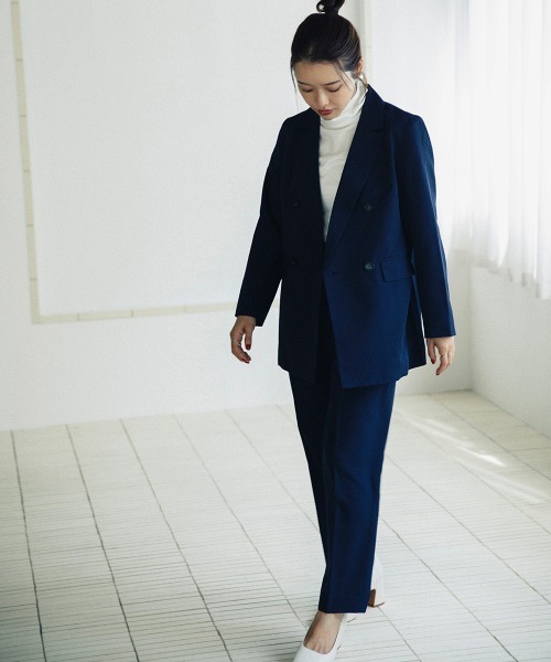 sail（サイル）の「【販売終了】【sail】テーラードジャケット　（セットアップ対応）小柄さん向け【低身長・小柄女性向けサイズ】（テーラードジャケット・レディース・ベージュ/ネイビー・PS(XS－S)/PS）」の18枚目の写真