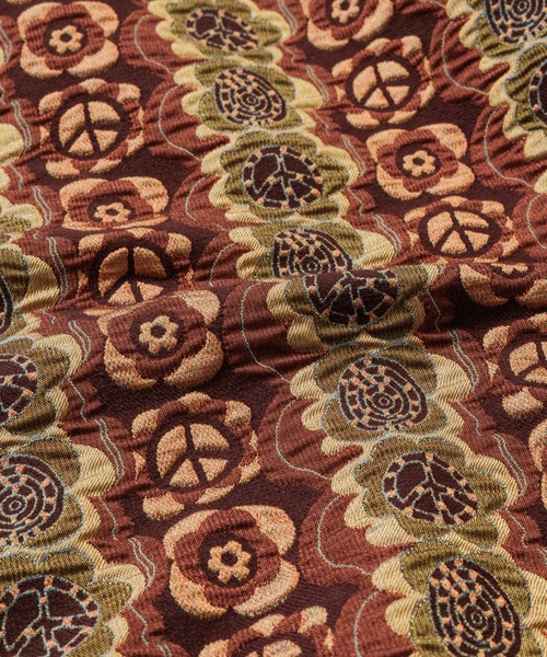 SASQUATCHfabrix.（サスクワァッチファブリックス）の「Sasquatchfabrix./サスクワッチファブリックス/COVERALL “FLOWER & PEACE" 23AW-JKM-003（カバーオール・メンズ・ネイビー/ブラウン・L）」の12枚目の写真