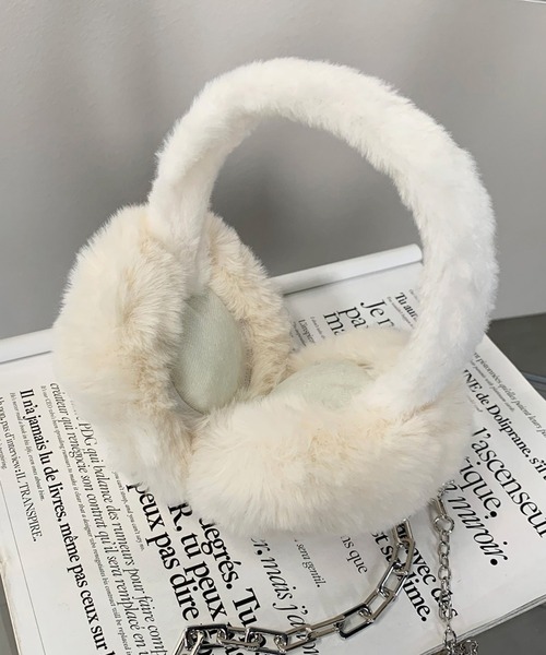 MARK & LONA 2023黒ファーイヤーマフ完売 MARK & LONA 2023黒ファーイヤーマフ完売