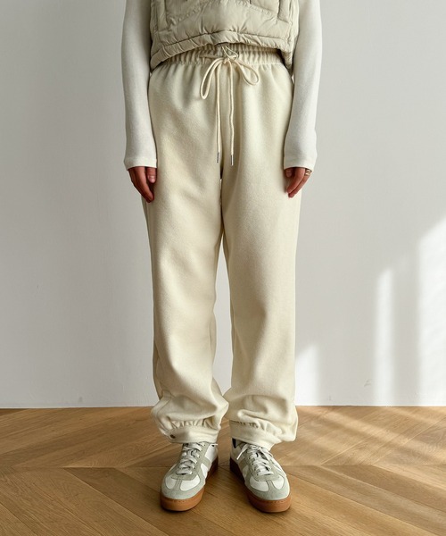 CANAL JEAN（キャナルジーン）の「RED CHOP WORKS　裾ボタンイージーパンツ（その他パンツ・レディース・キナリ/ブラック・36/38）」の13枚目の写真