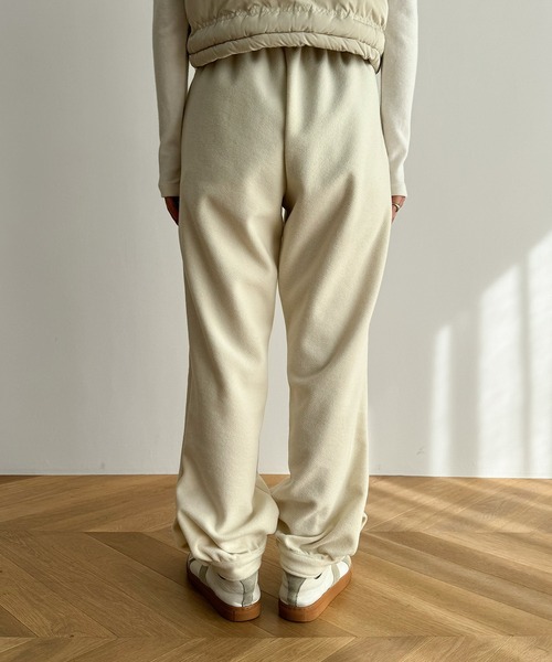 CANAL JEAN（キャナルジーン）の「RED CHOP WORKS　裾ボタンイージーパンツ（その他パンツ・レディース・キナリ/ブラック・36/38）」の15枚目の写真