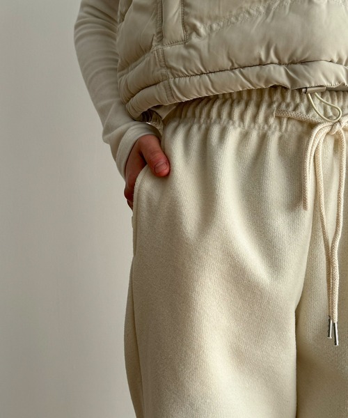 CANAL JEAN（キャナルジーン）の「RED CHOP WORKS　裾ボタンイージーパンツ（その他パンツ・レディース・キナリ/ブラック・36/38）」の16枚目の写真