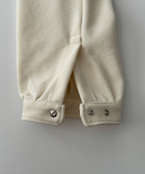 CANAL JEAN（キャナルジーン）の「RED CHOP WORKS　裾ボタンイージーパンツ（その他パンツ・レディース・キナリ/ブラック・36/38）」の10枚目の写真