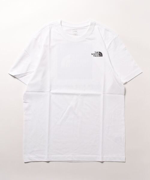 【セール】《THE NORTH FACE》 COTTON NSE BOX LOGO S/S R/TEE（Tシャツ/カットソー）｜THE NORTH FACE（ザノースフェイス）