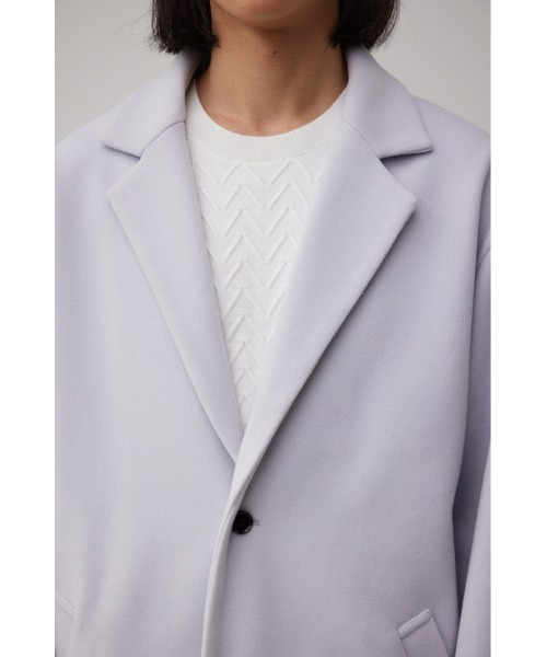 AZUL by moussy（アズールバイマウジー）の「ウォッシャブルオーバーサイズチェスターコート（チェスターコート・メンズ・ブラック系その他/ライトグレー・LARGE/MEDIUM）」の21枚目の写真