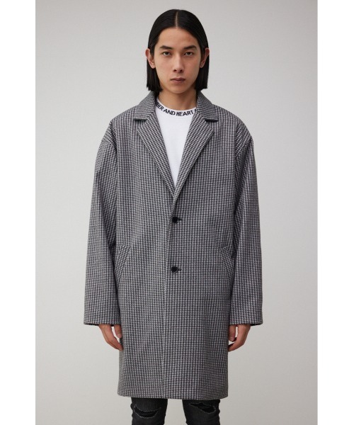 AZUL by moussy（アズールバイマウジー）の「ウォッシャブルオーバーサイズチェスターコート（チェスターコート・メンズ・ブラック系その他/ライトグレー・LARGE/MEDIUM）」の6枚目の写真
