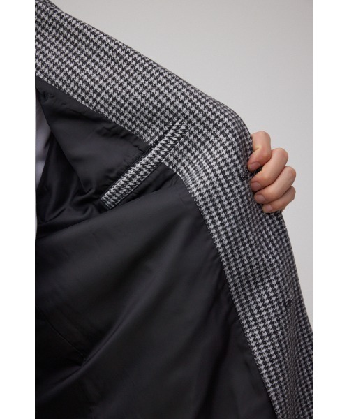 AZUL by moussy（アズールバイマウジー）の「ウォッシャブルオーバーサイズチェスターコート（チェスターコート・メンズ・ブラック系その他/ライトグレー・LARGE/MEDIUM）」の14枚目の写真