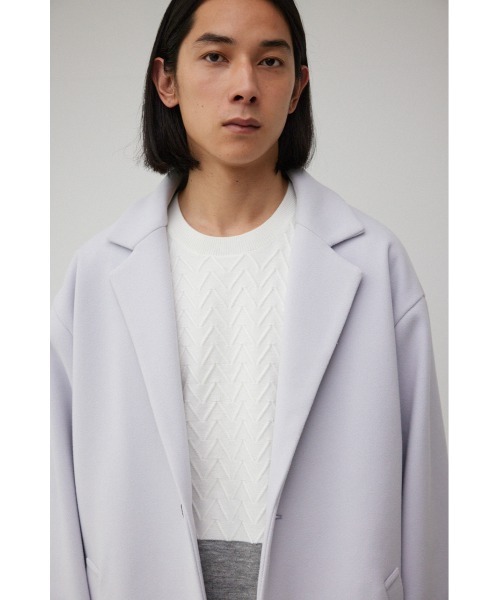 AZUL by moussy（アズールバイマウジー）の「ウォッシャブルオーバーサイズチェスターコート（チェスターコート・メンズ・ブラック系その他/ライトグレー・LARGE/MEDIUM）」の15枚目の写真