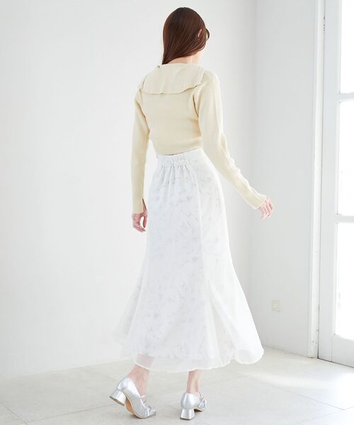 MAJESTIC LEGON(マジェスティックレゴン)の「カラフルWZIPニット(ニット/セーター・レディース・ネイビー/イエロー/ピンク/アイボリー/ブルー・MEDIUM)」の17枚目の写真