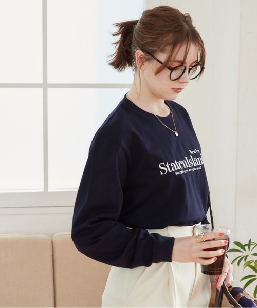 【新品タグ付き】CULLNI ロゴ刺繍 オーバーサイズロンT サイズ2 CULLNI ONLINE STORE / T-SHIRT / CUT&SEWN / SWEAT SHIRT