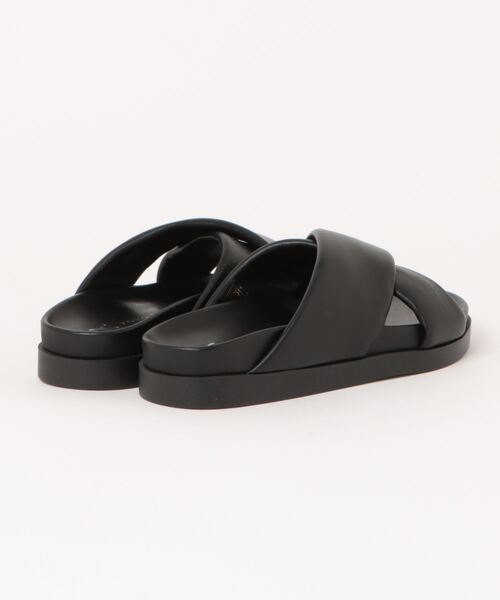 FABIO RUSCONI（ファビオルスコーニ）の「【FABIO RUSCONI】クロスベルトフットベッドサンダル(F42104)（サンダル・レディース・ブラック/ベージュ・38/36/37/35）」の3枚目の写真