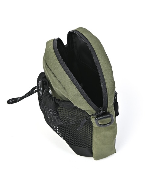 KiU（キウ）の「2wayパラコードメッシュポケットショルダー（ショルダーバッグ・メンズ・ベージュ/カーキ/ブラック・FREE）」の15枚目の写真