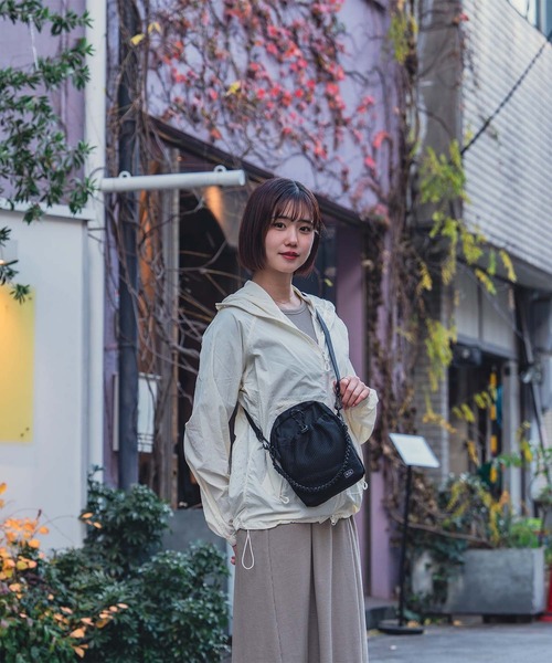 KiU（キウ）の「2wayパラコードメッシュポケットショルダー（ショルダーバッグ・メンズ・ベージュ/カーキ/ブラック・FREE）」の10枚目の写真