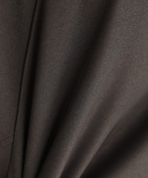 ASTRONOMY（アストロノミー）の「ドレープとろみラグランTRステンカラーコート（ステンカラーコート・メンズ・ブラック/モカ/チャコール/ライトベージュ・L/XL/S/M）」の9枚目の写真