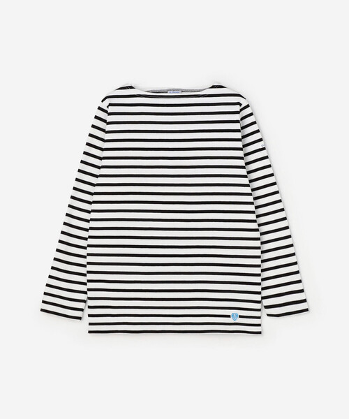 ORCIVAL(オーシバル)の「ORCIVAL | コットンロード フレンチバスクシャツ WOMEN(Tシャツ/カットソー・レディース・アイボリー/ブラック/グレー系その他/ブラウン系その他/ピンク系その他/ブラック系その他/レッド系その他/ホワイト/ブルー系その他/グリーン系その他/グリーン系その他2/ホワイト系その他5・0/1/2)」の6枚目の写真