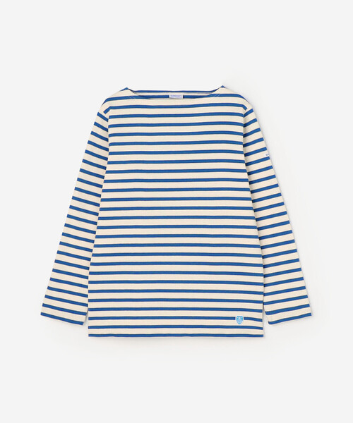 ORCIVAL(オーシバル)の「ORCIVAL | コットンロード フレンチバスクシャツ WOMEN(Tシャツ/カットソー・レディース・アイボリー/ブラック/グレー系その他/ブラウン系その他/ピンク系その他/ブラック系その他/レッド系その他/ホワイト/ブルー系その他/グリーン系その他/グリーン系その他2/ホワイト系その他5・0/1/2)」の10枚目の写真