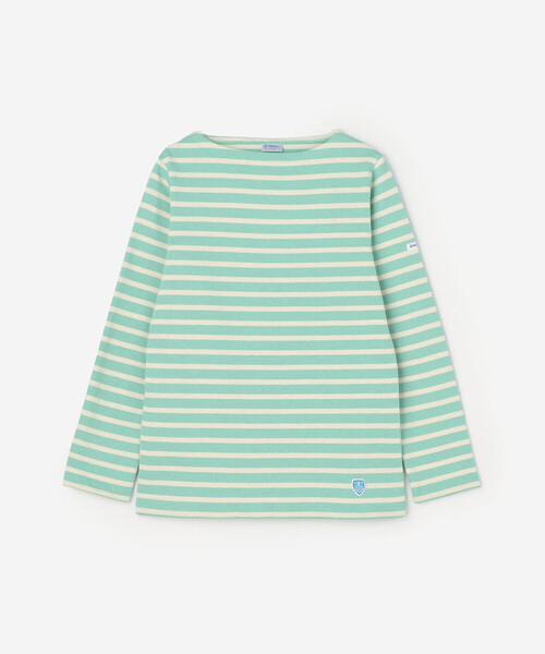 ORCIVAL(オーシバル)の「ORCIVAL | コットンロード フレンチバスクシャツ WOMEN(Tシャツ/カットソー・レディース・アイボリー/ブラック/グレー系その他/ブラウン系その他/ピンク系その他/ブラック系その他/レッド系その他/ホワイト/ブルー系その他/グリーン系その他/グリーン系その他2/ホワイト系その他5・0/1/2)」の9枚目の写真