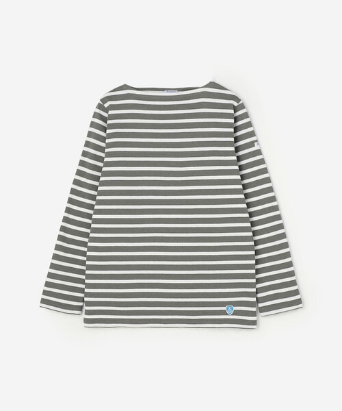 ORCIVAL(オーシバル)の「ORCIVAL | コットンロード フレンチバスクシャツ WOMEN(Tシャツ/カットソー・レディース・アイボリー/ブラック/グレー系その他/ブラウン系その他/ピンク系その他/ブラック系その他/レッド系その他/ホワイト/ブルー系その他/グリーン系その他/グリーン系その他2/ホワイト系その他5・0/1/2)」の7枚目の写真