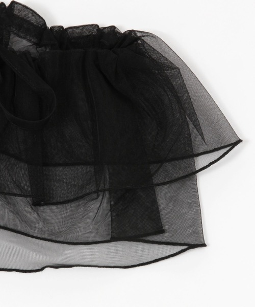 LEPSIM（レプシィム）の「マルチチュール付け襟　103202（付け襟・レディース・ブラック/グレー/アイボリー・ONE SIZE）」の6枚目の写真