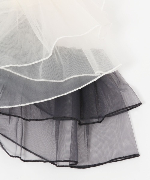 LEPSIM（レプシィム）の「マルチチュール付け襟　103202（付け襟・レディース・ブラック/グレー/アイボリー・ONE SIZE）」の5枚目の写真