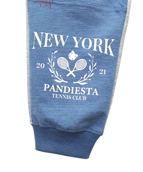 PANDIESTA(パンディエスタ)の「前後切替 スウェットパンツ(M2)(スウェットパンツ・メンズ・インディゴブルー/ストライプ/サックスブルー・M/XL/L)」の16枚目の写真