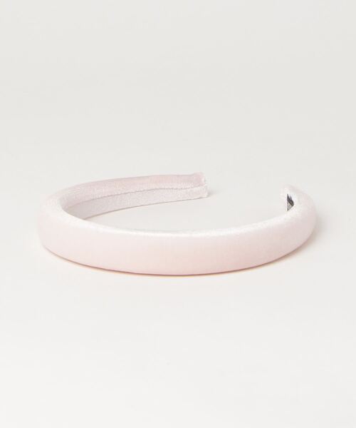 RUBY AND YOU（ルビーアンドユー）の「［select］ベロアカチューシャ（カチューシャ・レディース・ピンク/ブラウン/ホワイト/ブラック・FREE）」の5枚目の写真