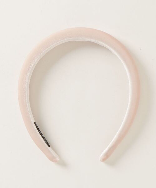 RUBY AND YOU（ルビーアンドユー）の「［select］ベロアカチューシャ（カチューシャ・レディース・ピンク/ブラウン/ホワイト/ブラック・FREE）」の8枚目の写真