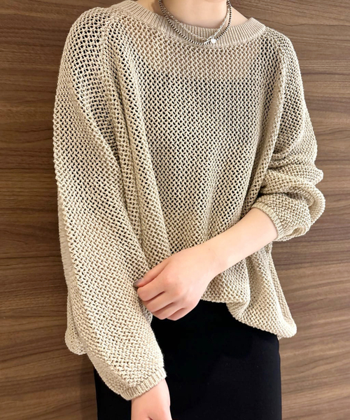 PlageOpenwork Pattern ニット plage（プラージュ）の「Openwork Pattern ニット（ニット
