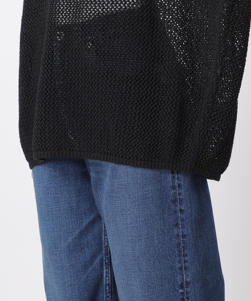 plage（プラージュ）の「Openwork Pattern ニット（ニット/セーター・レディース・アイボリー/ブラック/サックスブルー・FREE）」の15枚目の写真