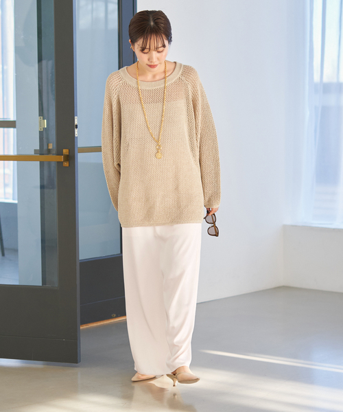 PlageOpenwork Pattern ニット plage（プラージュ）の「Openwork Pattern ニット（ニット