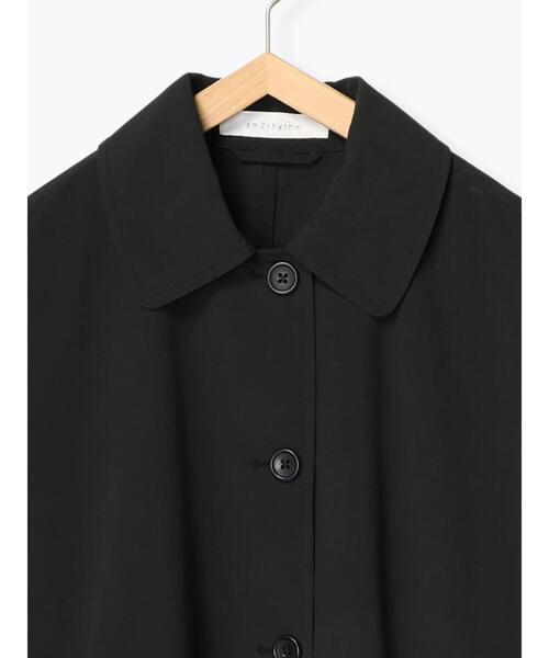 sm2rhythm（サマンサモスモスリズム）の「【撥水加工】テックコットンスプリングコート（その他アウター・レディース・ベージュ/ブラック・F）」の4枚目の写真