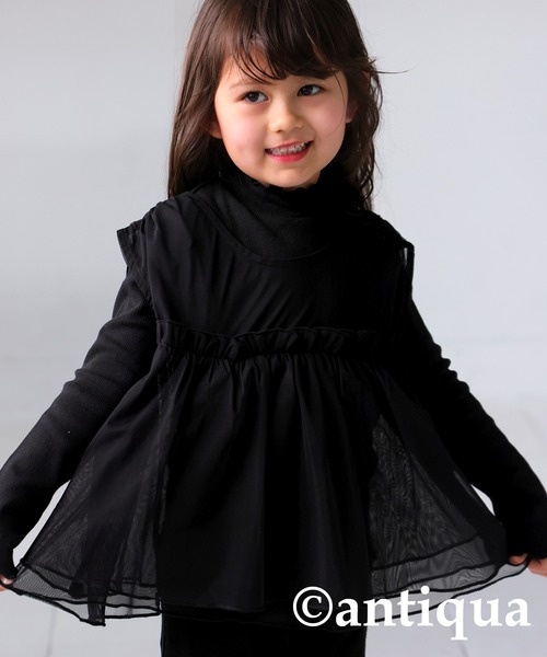 antiqua（アンティカ）の「シアートップス（その他トップス・キッズ・ブラック・FREE）」の21枚目の写真