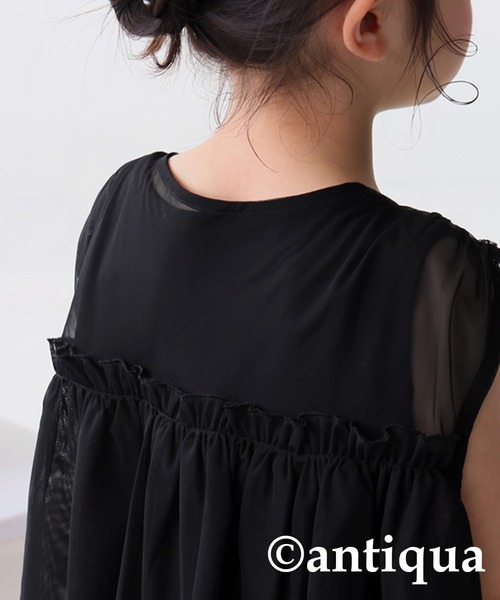 antiqua（アンティカ）の「シアートップス（その他トップス・キッズ・ブラック・FREE）」の9枚目の写真