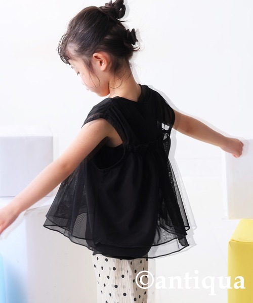 antiqua（アンティカ）の「シアートップス（その他トップス・キッズ・ブラック・FREE）」の8枚目の写真