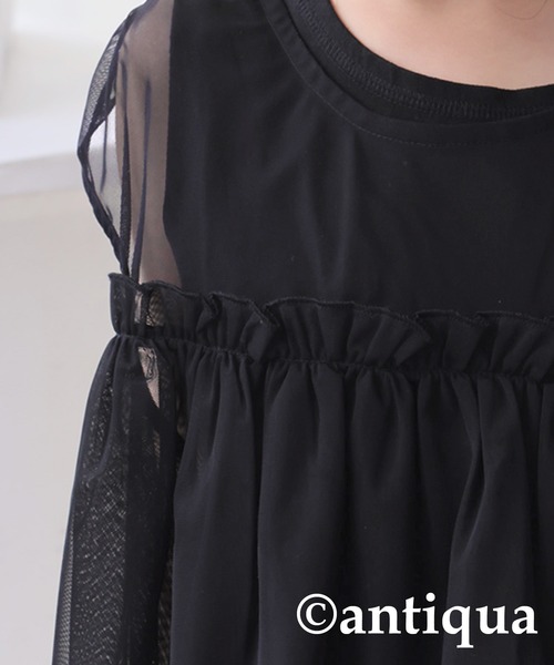antiqua（アンティカ）の「シアートップス（その他トップス・キッズ・ブラック・FREE）」の16枚目の写真