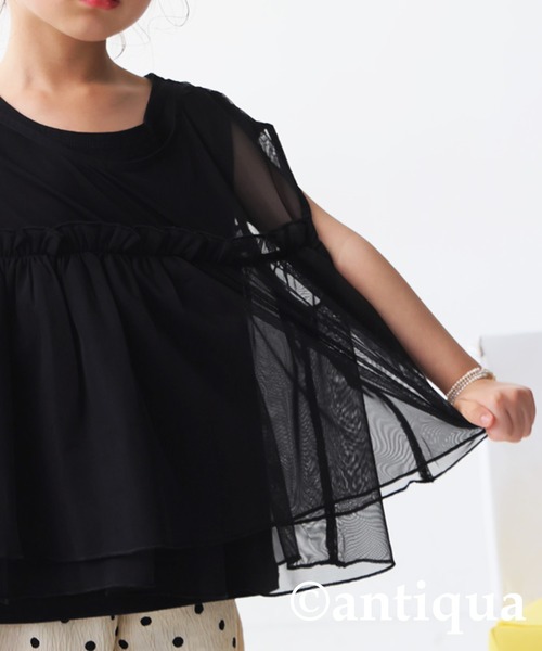 antiqua（アンティカ）の「シアートップス（その他トップス・キッズ・ブラック・FREE）」の14枚目の写真