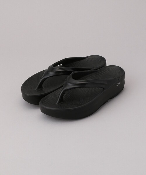 FREAK’S STORE /ウーフォス Oomega/ウーメガ ブラック/ 6 FREAK'S STORE サンダル OOFOS/ウーフォス Oomega Luxe「6-8