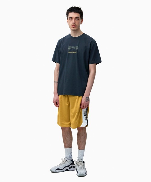 【THISISNEVERTHAT】バスケットボールショート ブラック thisisneverthat パンツ Basketball Sweatshort メンズ