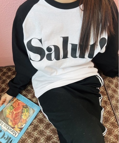 ipugo/イプゴ グラフィック ラグランTシャツ（Tシャツ