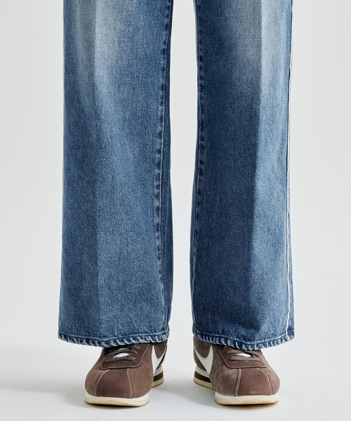 TANAKA(タナカ)の「【TANAKA/タナカ】THE SELVEDGE JEAN TROUSERS BLACK/ザセルビッチジーンズトラウザーズ(デニムパンツ・メンズ・インディゴブルー・31inch/29inch)」の4枚目の写真
