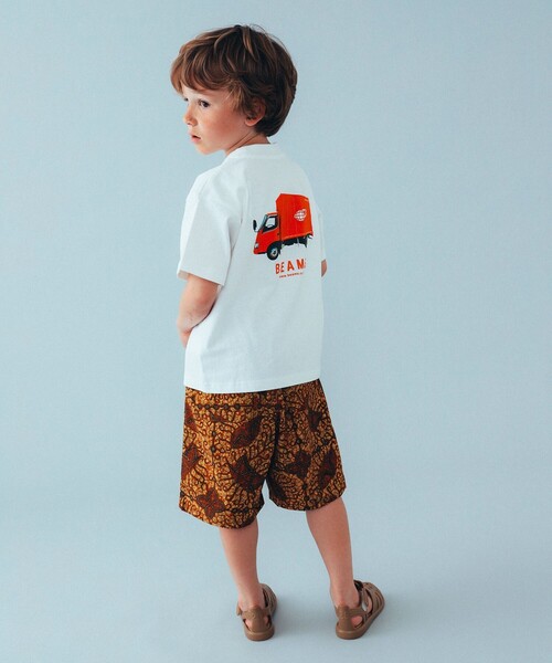 こども ビームス（コドモビームス）の「キッズ BEAMS号 Tシャツ（90～130cm）（Tシャツ/カットソー・キッズ・ホワイト・90/100/110/120/130）」の3枚目の写真