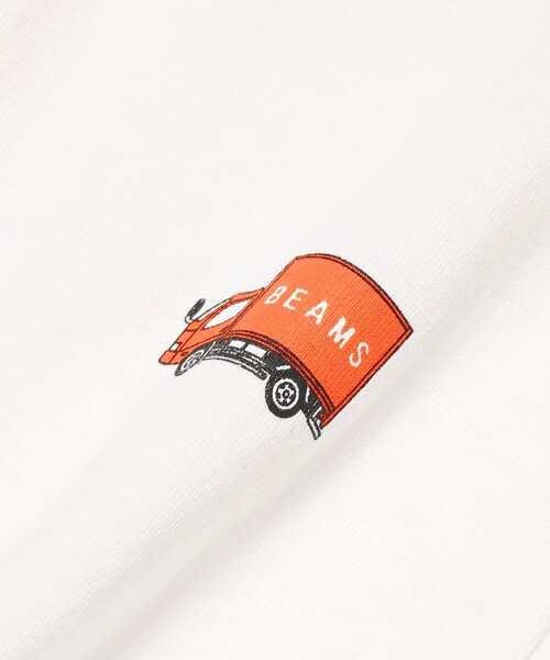 こども ビームス（コドモビームス）の「キッズ BEAMS号 Tシャツ（90～130cm）（Tシャツ/カットソー・キッズ・ホワイト・90/100/110/120/130）」の6枚目の写真