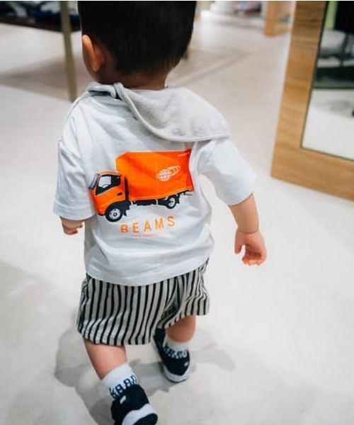 こども ビームス（コドモビームス）の「キッズ BEAMS号 Tシャツ（90～130cm）（Tシャツ/カットソー・キッズ・ホワイト・90/100/110/120/130）」の10枚目の写真