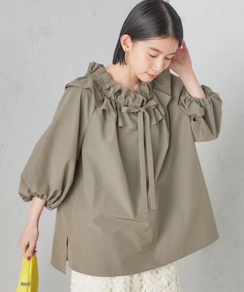 完売　Diagramダイアグラム　フリル　ギャザー　ティアード　ブラウス　シャツ Diagram（ダイアグラム） WOMEN シャツ・ブラウス GRACE