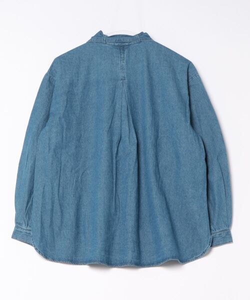 タグ付未使用✨メゾンスペシャル デニムボウタイブラウス フリー ブルー MAISON SPECIAL（メゾンスペシャル）の「2way Denim Bowtie
