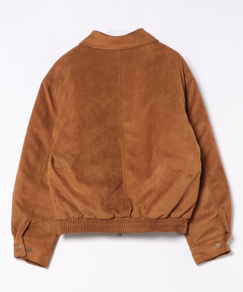 【Bargiee】SLICK SUEDE JACKET スエードジャケット Bargiee（バージー）の「SLICK SUEDE DOWN（ダウンジャケット/コート